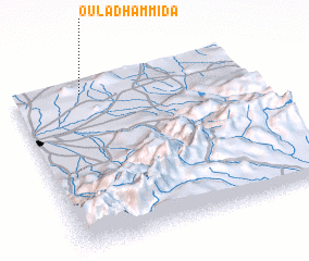 3d view of Oulad Hammida