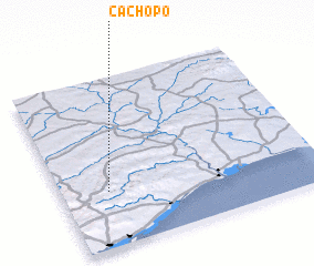 3d view of Cachopo