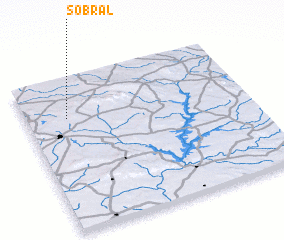 3d view of Sobral