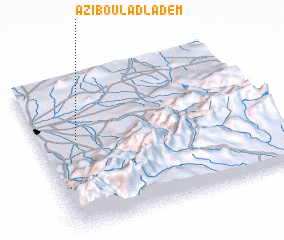 3d view of Azib Oulad Lâdem