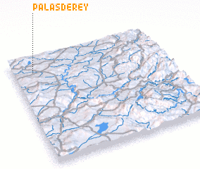 3d view of Palas de Rey