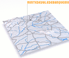 3d view of Monte de Vale de Barqueiros