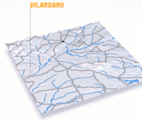 3d view of Vilar da Mó