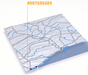 3d view of Monte Negro