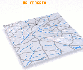 3d view of Vale do Gato