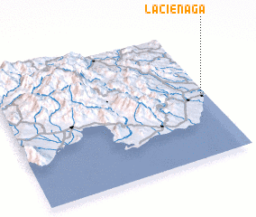 3d view of La Ciénaga