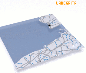 3d view of La Negrita