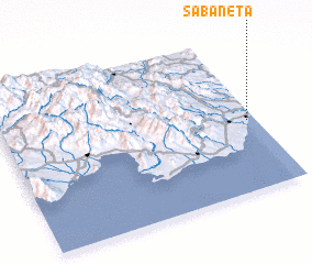 3d view of Sabaneta