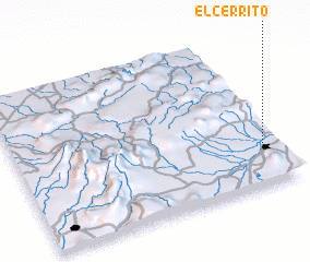 3d view of El Cerrito