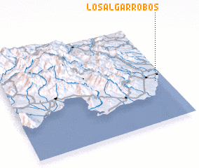 3d view of Los Algarrobos