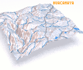 3d view of Huacamaya