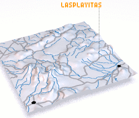 3d view of Las Playitas