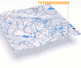 3d view of Totorane Grande