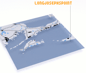 3d view of Long Josephs Point