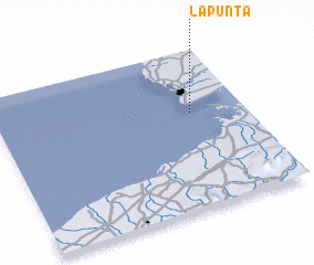 3d view of La Punta