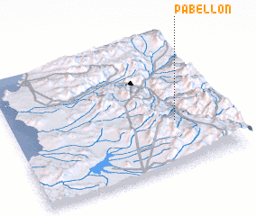 3d view of Pabellón