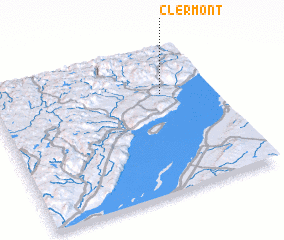 3d view of Clermont