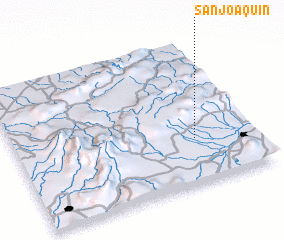 3d view of San Joaquín