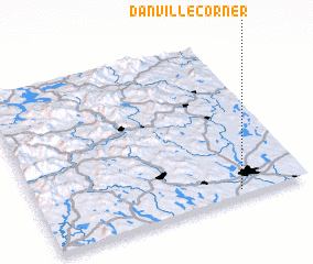 3d view of Danville Corner