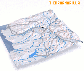 3d view of Tierra Amarilla