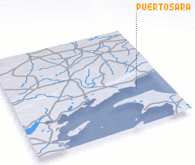 3d view of Puerto Sara