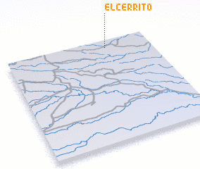 3d view of El Cerrito