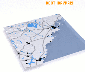 3d view of Boothbay Park