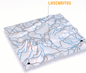 3d view of Los Cañitos