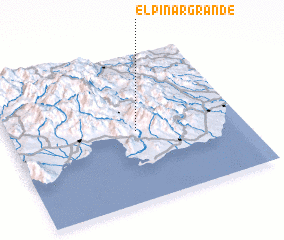 3d view of El Pinar Grande