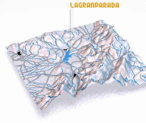 3d view of La Gran Parada