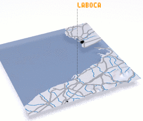 3d view of La Boca