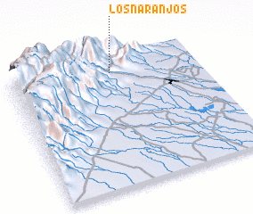 3d view of Los Naranjos