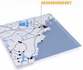 3d view of Kennebunkport
