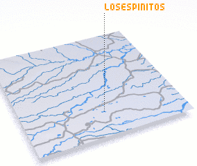 3d view of Los Espinitos