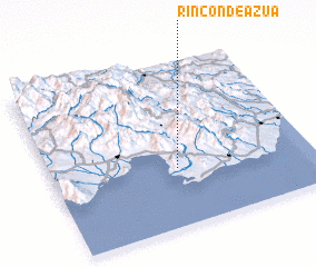 3d view of Rincón de Azua