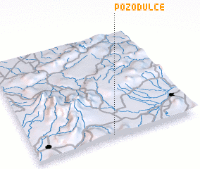 3d view of Pozo Dulce