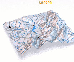 3d view of La Popa