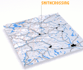 3d view of Smith Crossing