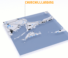 3d view of Churchill Landing