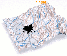 3d view of Pirque