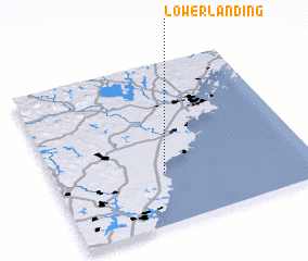 3d view of Lower Landing