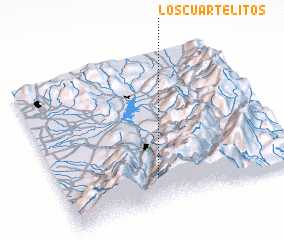 3d view of Los Cuartelitos