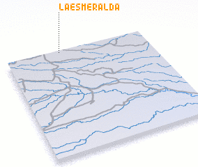 3d view of La Esmeralda