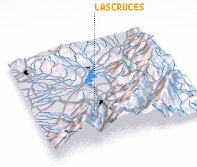 3d view of Las Cruces