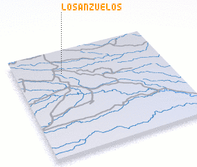 3d view of Los Anzuelos