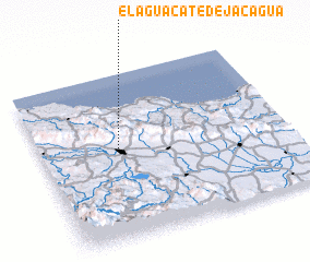 3d view of El Aguacate de Jacagua