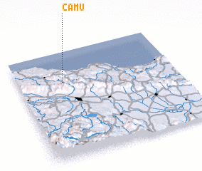 3d view of Camú