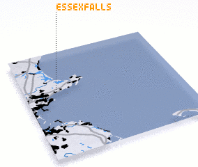 3d view of Essex Falls