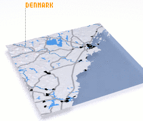 3d view of Denmark