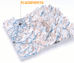 3d view of Plaza Popeta